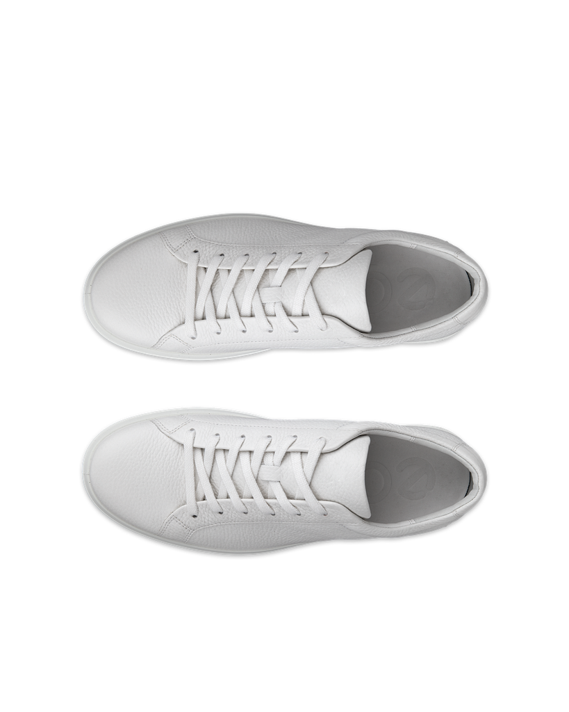 Giày sneaker nam ECCO Soft 60 M màu Trắng 58240401007 mùa 261 - phía trên