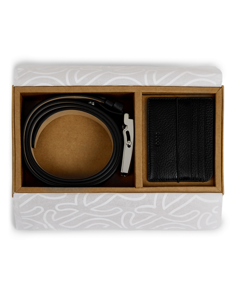 ECCO Belts Card Case Gift Set