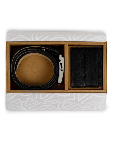ECCO Belts Card Case Gift Set