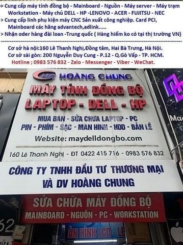 Sửa máy tính đồng bộ dell không lên nguồn