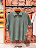 Polo kéo khoá 59% rayon (3 màu) - 11417 - Black