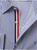 Sơmi St. Dupont Kẻ Nẹp Grosgrain - 11643