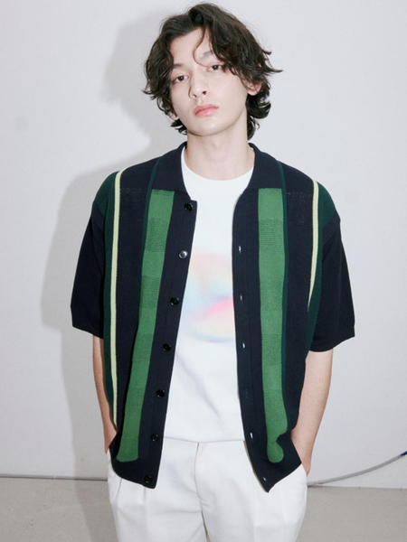 Cardigan Cộc tay 55% Cotton (2 màu) - 10658 - Navy