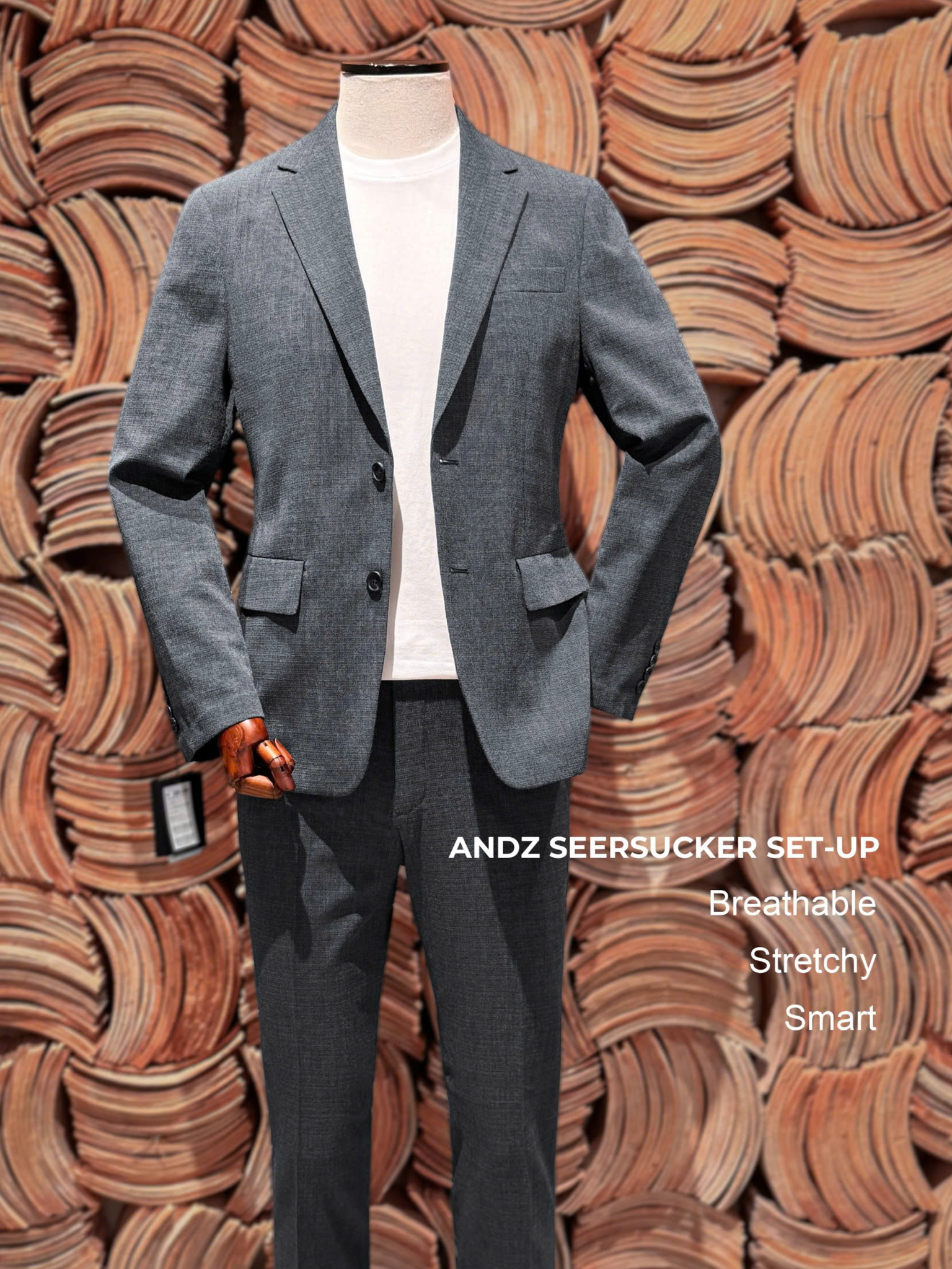 ANDZ Blazer Seersucker - 11737