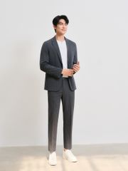 ANDZ Seersucker Blazer Set - 11740