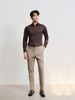Sơmi St.Dupont nẹp Grosgrain (2 màu) - 11841 - S.Brown