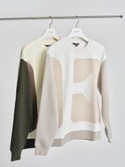 Áo Nỉ in hoạ tiết (2 màu) - 11895 - Beige