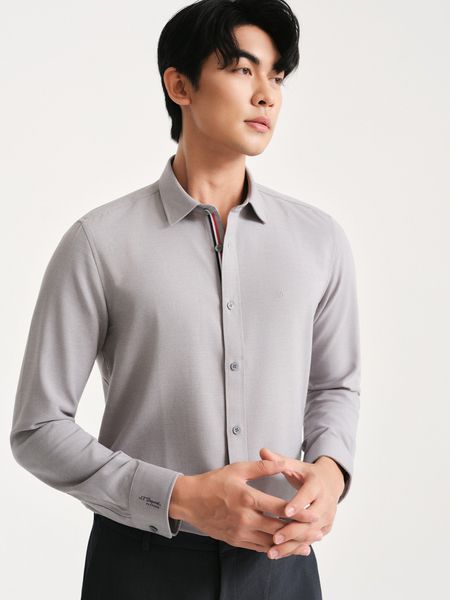 Sơmi St.Dupont Grosgrain (2 màu) - 11897 - Grey