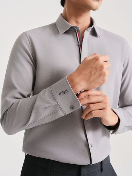 Sơmi St.Dupont Grosgrain (2 màu) - 11897 - Grey