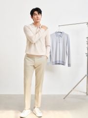 Áo Polo Len pha Cashmere (2 màu) - 11916
