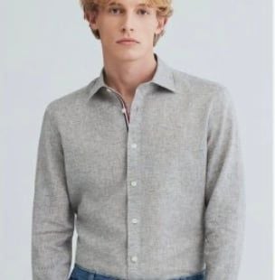 Sơmi Linen Blend SE6SM22LS954 (2 màu)