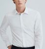 Sơmi trắng nẹp grosgrain SE6SM22LS951