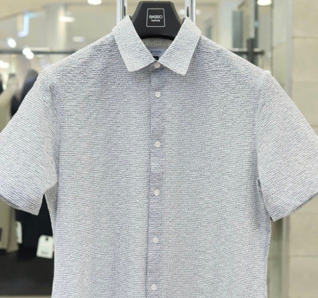 Sơmi cộc tay Seersucker BSZ2TT24A