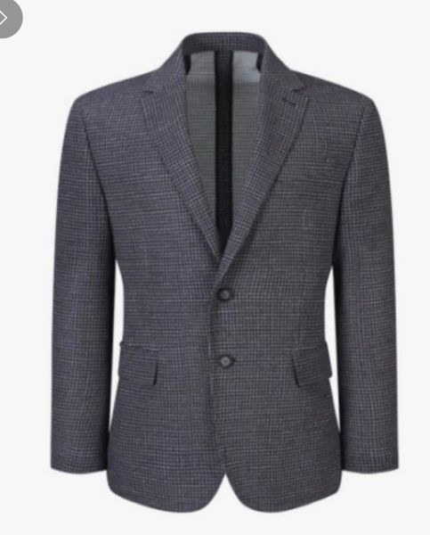 Blazer kẻ mini-check 2-tone FIEAD4310