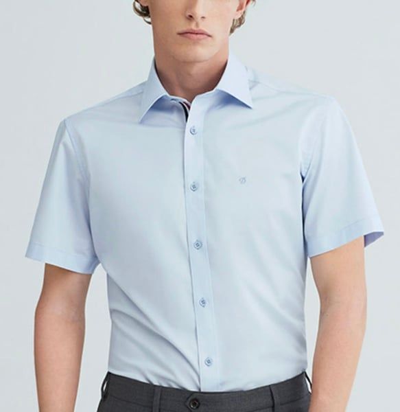 Sơmi cộc tay nẹp grosgrain SE6MM22HS951 (2 màu)