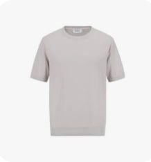 Áo Thun Dệt Kim Washable ABF2ER1101 (3 màu)