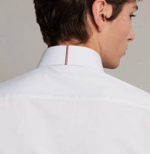 Sơmi Trắng Collar Tricolor SE6FM22LS952