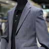 Blazer Kẻ Xước Unlined LLS26503