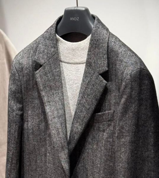 Blazer Wool & Cashmere Herringbone AAE4KG1103