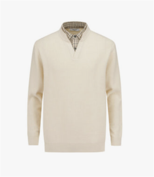 Áo len cổ sơmi NEG1EV1601 (2 màu)