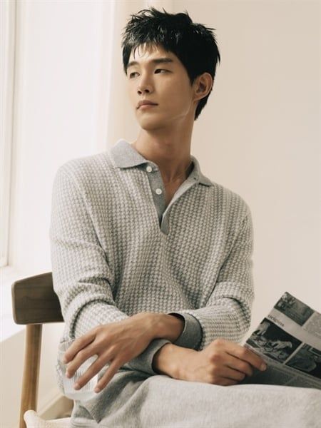 Polo Len Houndstooth Cashmere NEF4ET1627