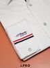 Sơmi St.Dupont Nẹp Grosgrain (3 màu) - 11634 - White
