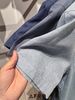 Sơmi Linen St.Dupont Cộc Tay Grosgrain (3 màu) - 11610 - Dark Navy