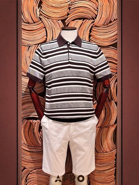 Polo 88% cotton (2 màu) - 11407 - Dark Brown