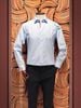 Sơmi St.Dupont Nẹp Grosgrain (3 màu) - 11640 - Navy