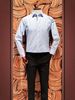 Sơmi St.Dupont Nẹp Grosgrain (3 màu) - 11637 - Blue