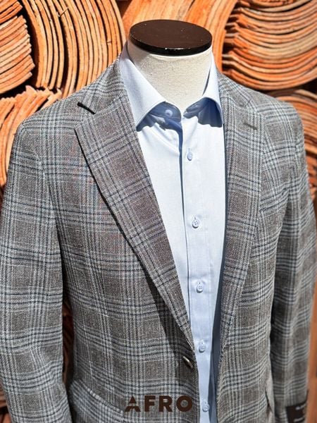 Blazer Wool Blended Check - 11672