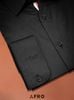 Sơmi St.Dupont pha sọc nẹp áo (3 màu) - 10917 - Black