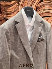 Blazer Shade Check Print (2 màu) - 11674 - Brown