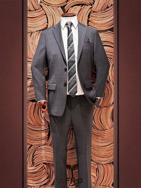 Korean Wool Blended Suit - 11345