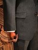 Suit Micro-Pattern 70% Lông Cừu Hàn Quốc - 11028 - M.Gray