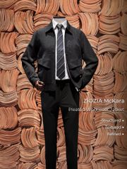 Áo khoác ZIOZIA Pletts Workwear - 11762 - Black