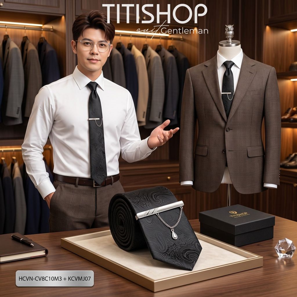 Bộ 2 Món Cavat & Kẹp Cavat TITISHOP - 022