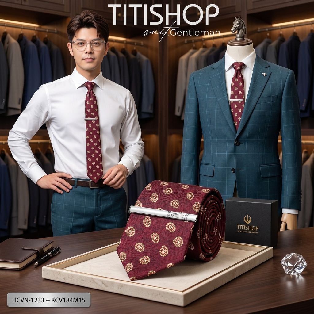 Bộ 2 Món Cavat & Kẹp Cavat TITISHOP - 046