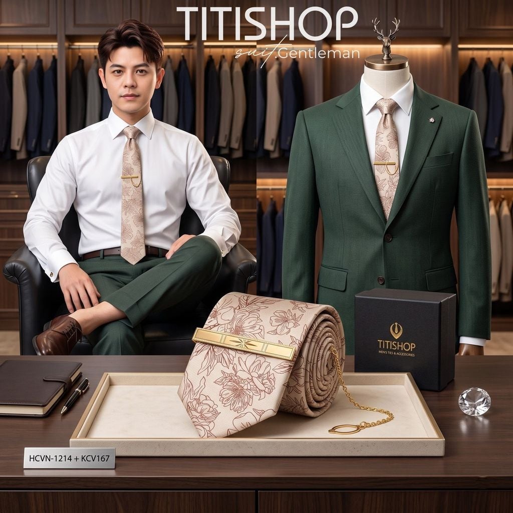 Bộ 2 Món Cavat & Kẹp Cavat TITISHOP - 066