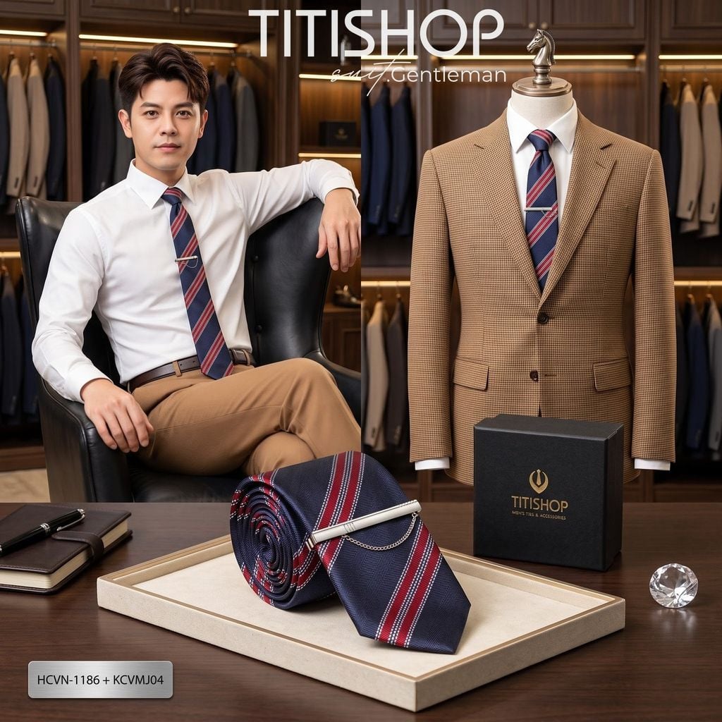 Bộ 2 Món Cavat & Kẹp Cavat TITISHOP - 092