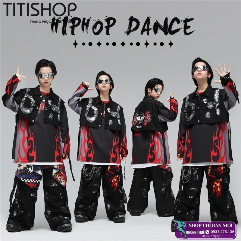 Sét Hiphop Dance Bé Trai Titishop ( Đặt 5-7 Ngày ) - 187