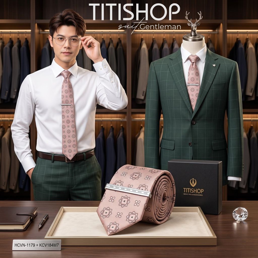 Bộ 2 Món Cavat & Kẹp Cavat TITISHOP - 099