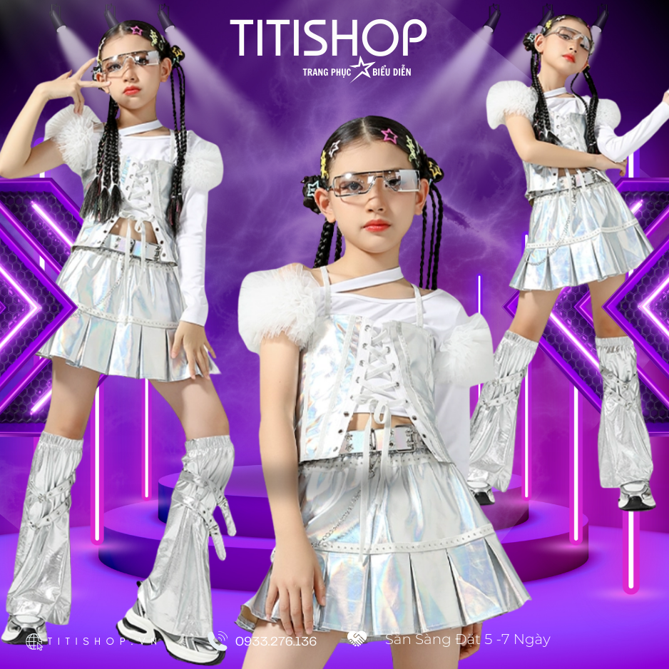 Sét Biểu Diễn Bé Gái Titishop ( Đặt 5-7 Ngày )