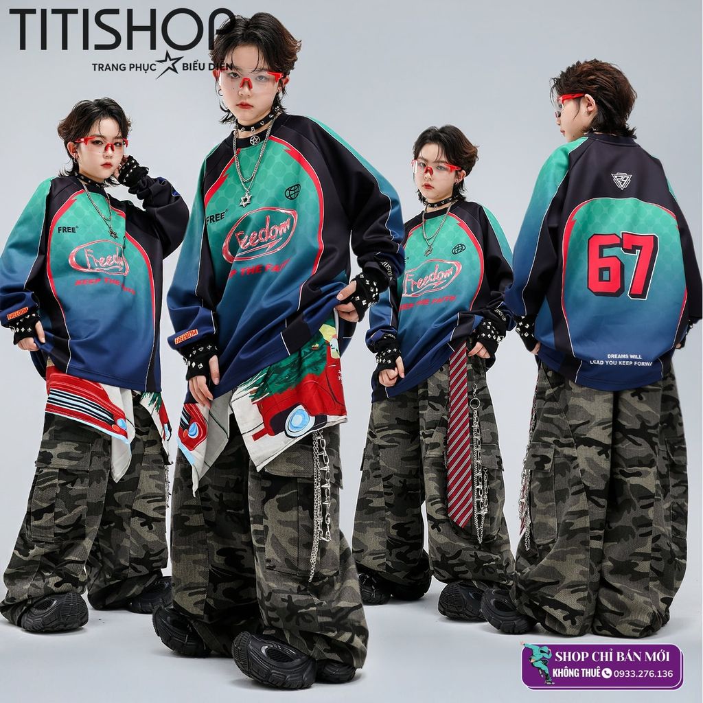 Sét Hiphop Dance Bé Trai Titishop ( Đặt 5-7 Ngày ) - 135