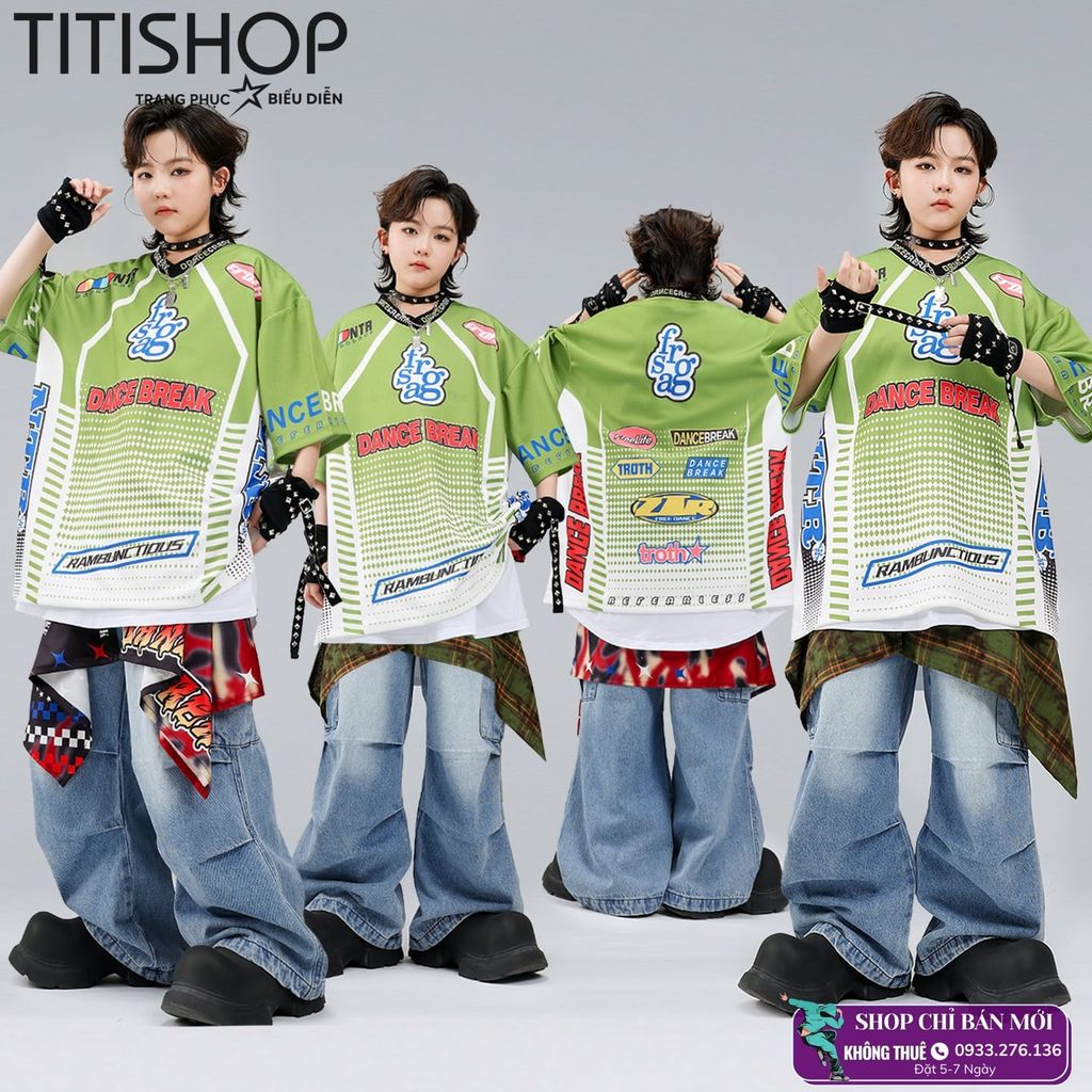 Sét Hiphop Dance Bé Trai Titishop ( Đặt 5-7 Ngày ) - 223