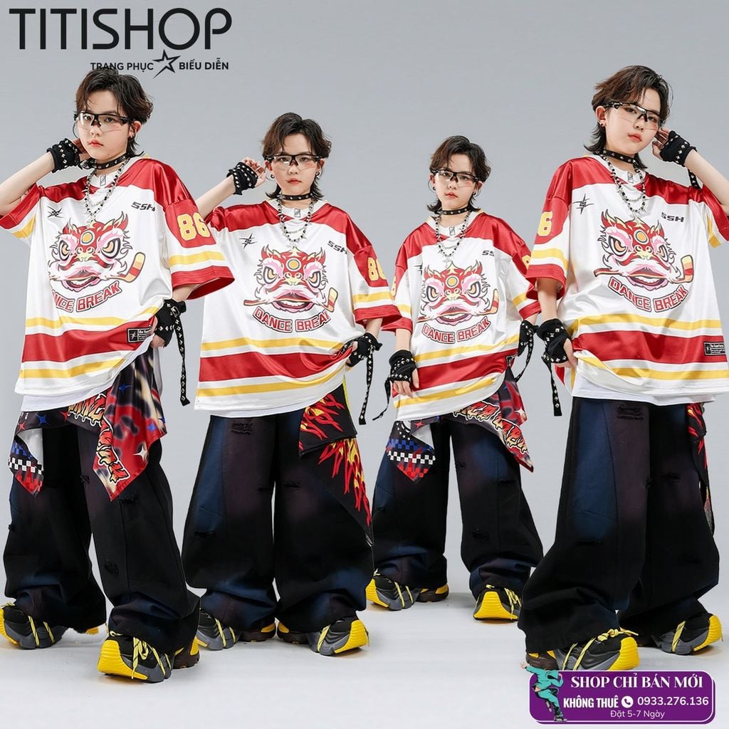 Sét Hiphop Dance Bé Trai Titishop ( Đặt 5-7 Ngày ) - 227