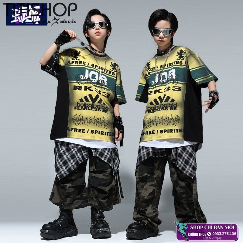 Sét Hiphop Dance Bé Trai Titishop ( Đặt 5-7 Ngày ) - 255