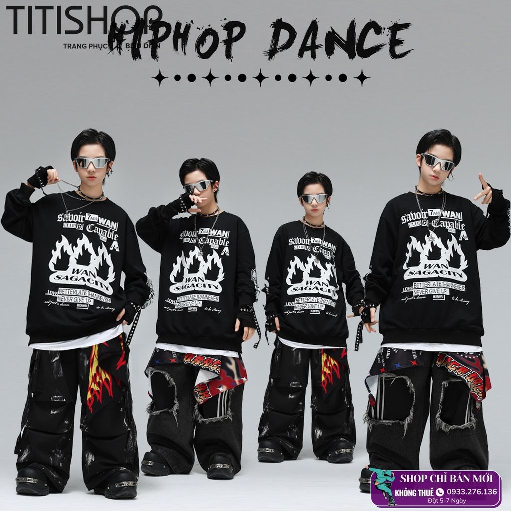 Sét Hiphop Dance Bé Trai Titishop ( Đặt 5-7 Ngày ) - 256