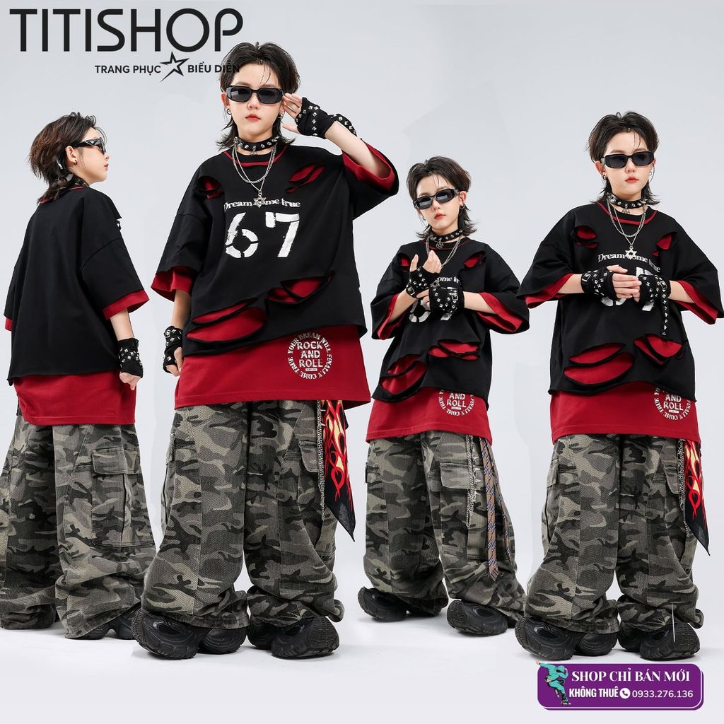 Sét Hiphop Dance Bé Trai Titishop ( Đặt 5-7 Ngày ) - 143