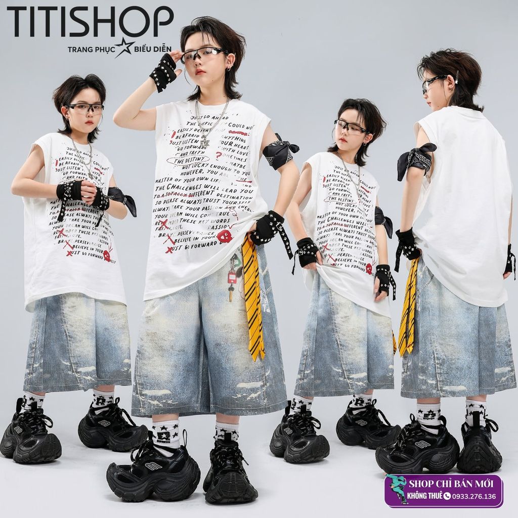 Sét Hiphop Dance Bé Trai Titishop ( Đặt 5-7 Ngày ) - 150